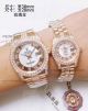 Perfect Replica Rolex Datejust Rose Gold Diamond Case President Diamond Band Couple Watch (6)_th.jpg
